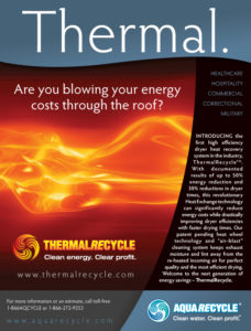 ThermalRecycle laundry water recycling